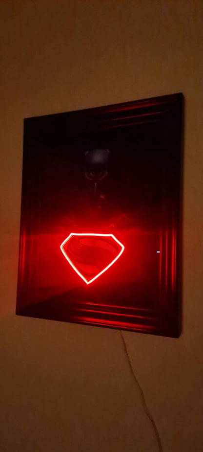 Cadre led "super batman " Etsy