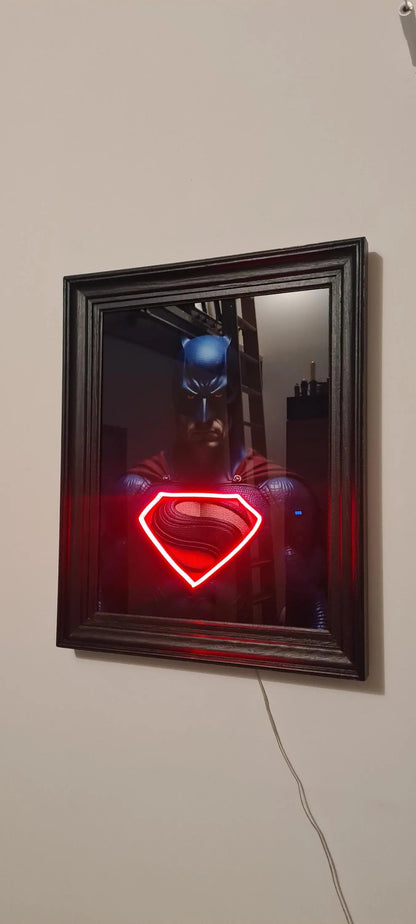 Cadre led "super batman " Etsy