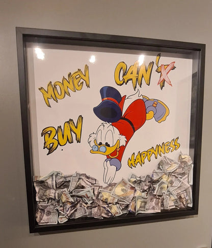 Cadre piscou "Plongée dans le Bonheur" grand format edition limité Vintagedison