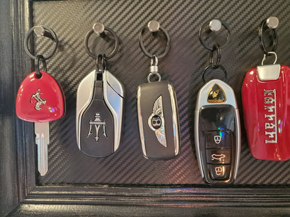 Cadre supercars 7 clés – Dream Week Edition | Porte-clés mural voitures de prestige