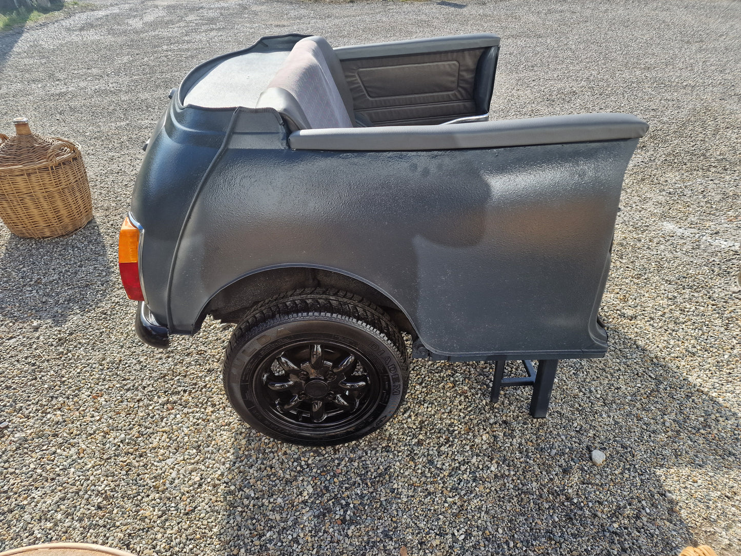 Canapé  Mini Austin – Canapé / bar  automobile vintage