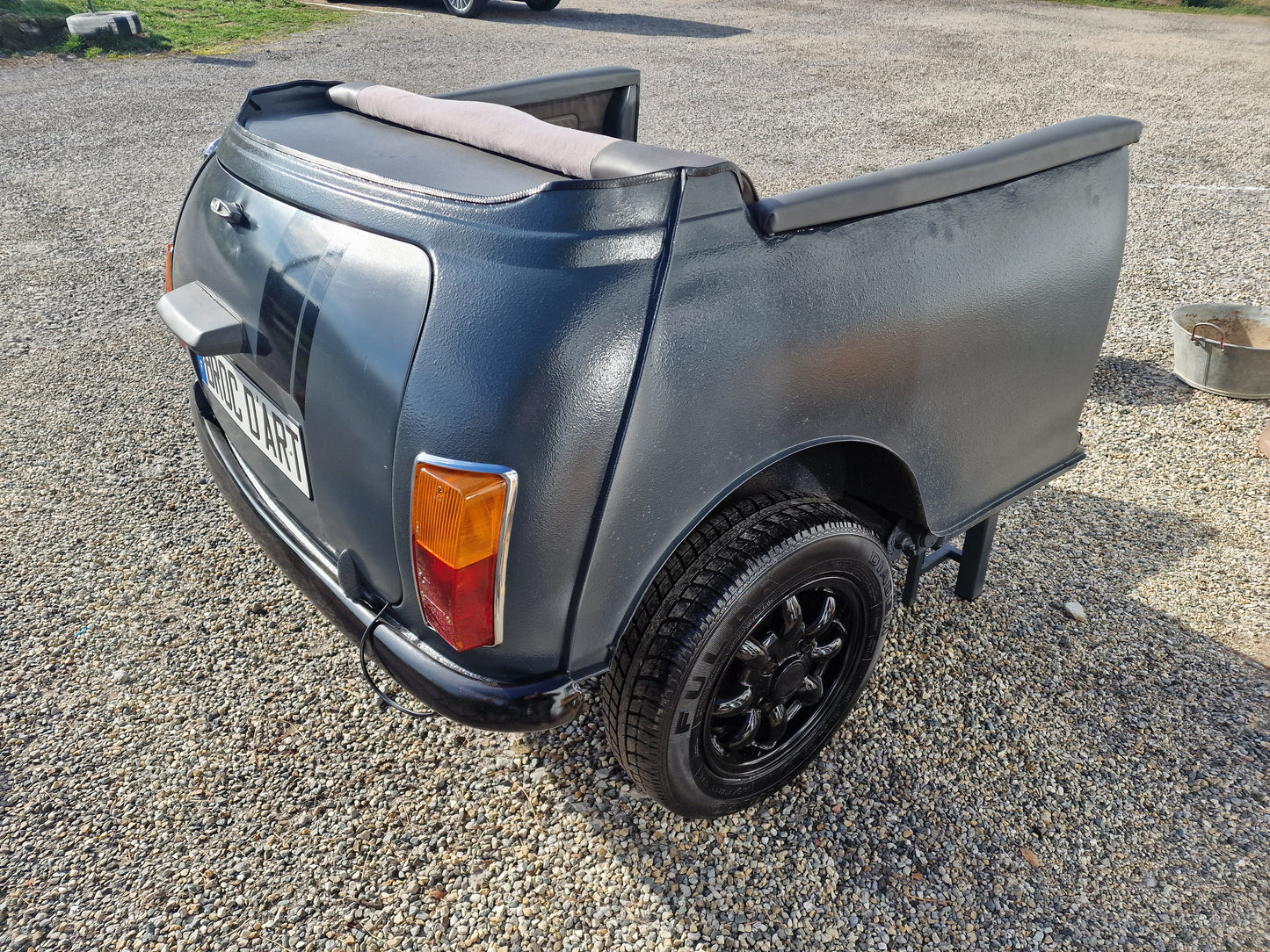 Canapé  Mini Austin – Canapé / bar  automobile vintage