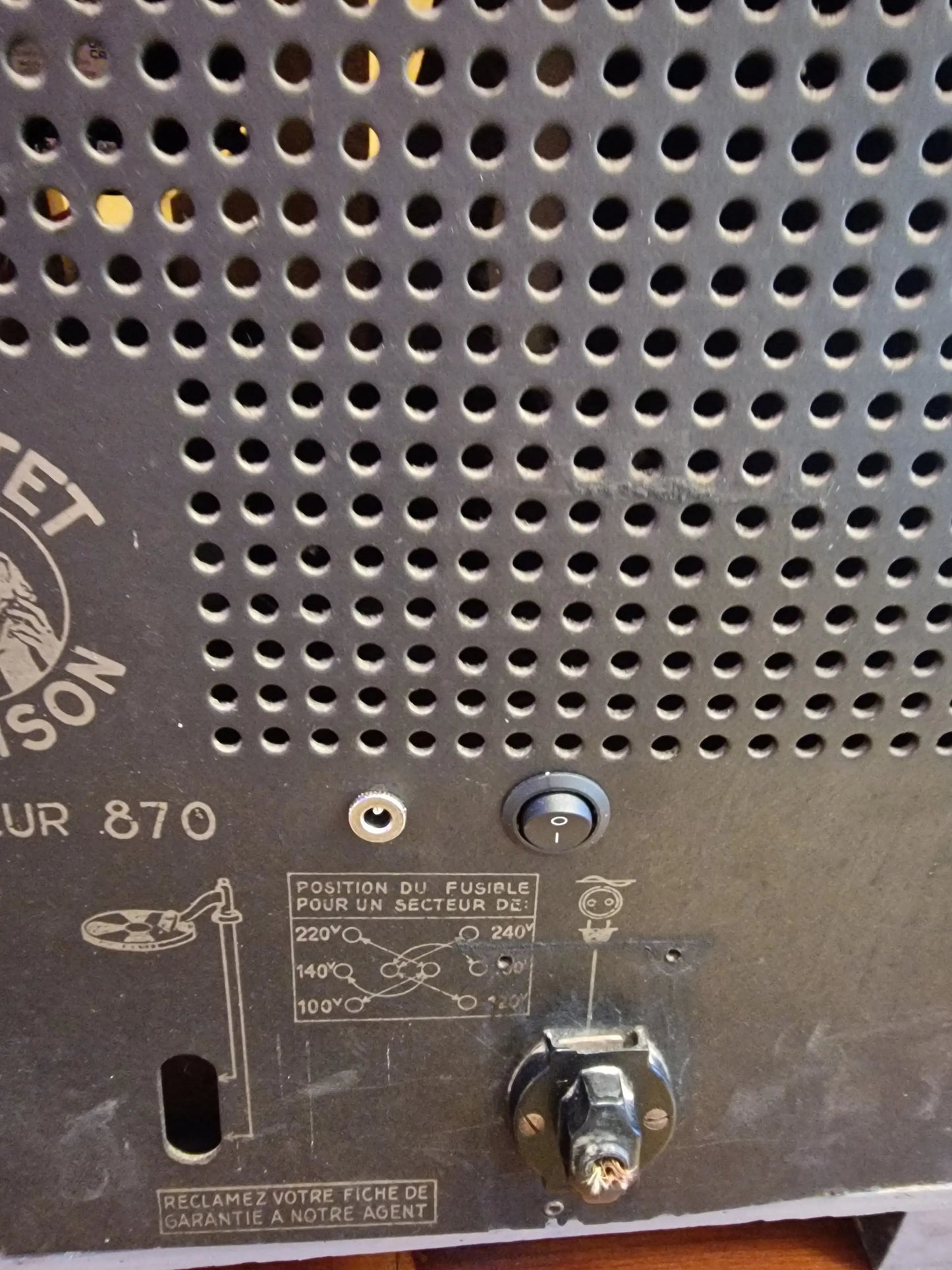 ENCEINTE BLUETOOTH GRISE XXL Vintagedison