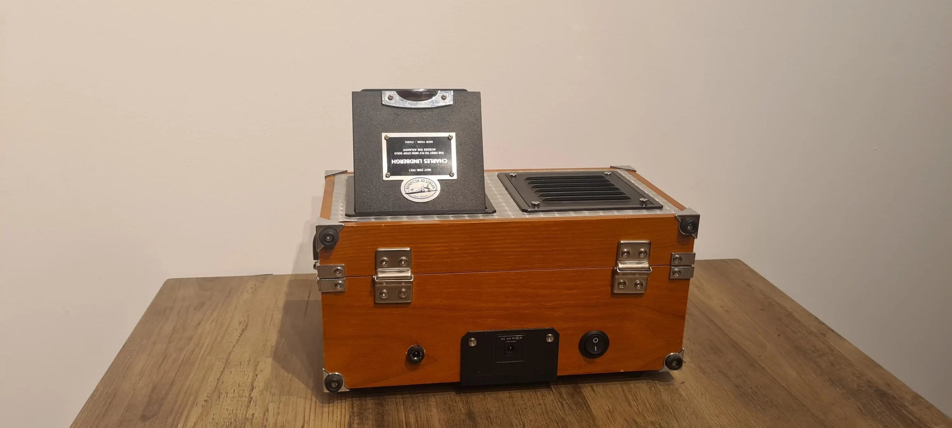 Enceinte Bluetooth 5.0 Vintage Dans Ancienne Radio Spirit Of St Louis Etsy