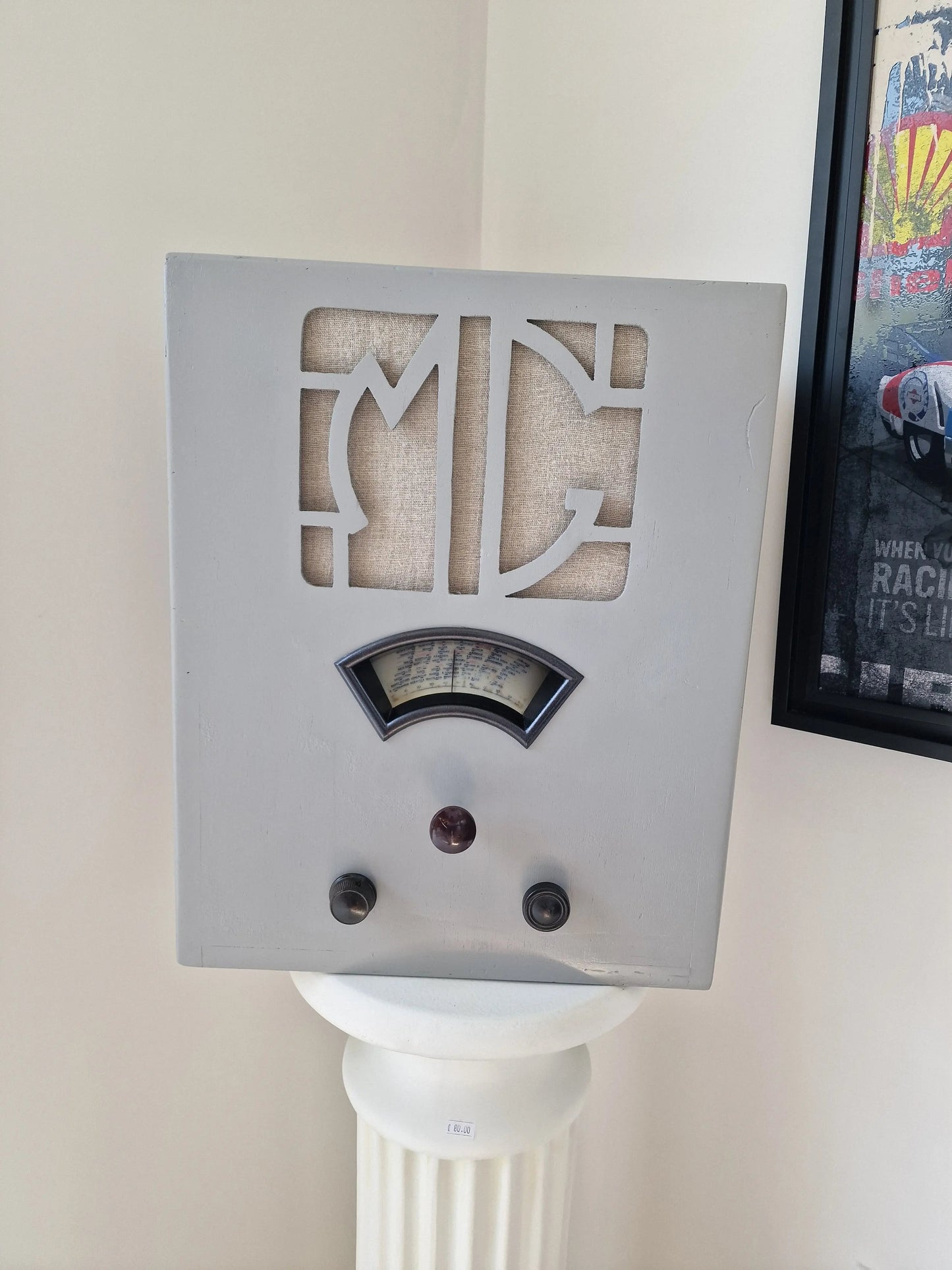 Enceinte Bluetooth MG ancienne radio Vintagedison