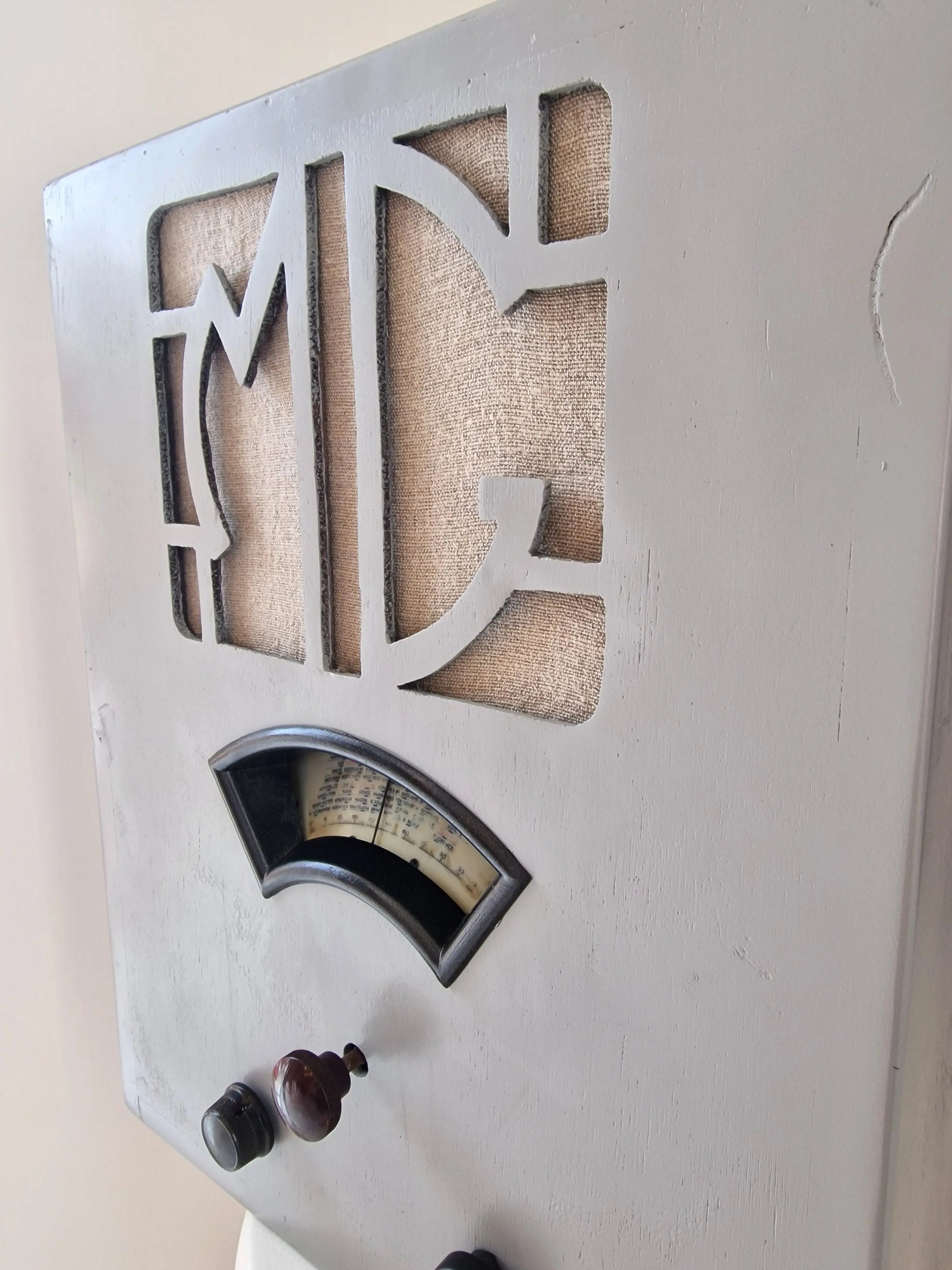 Enceinte Bluetooth MG ancienne radio Vintagedison