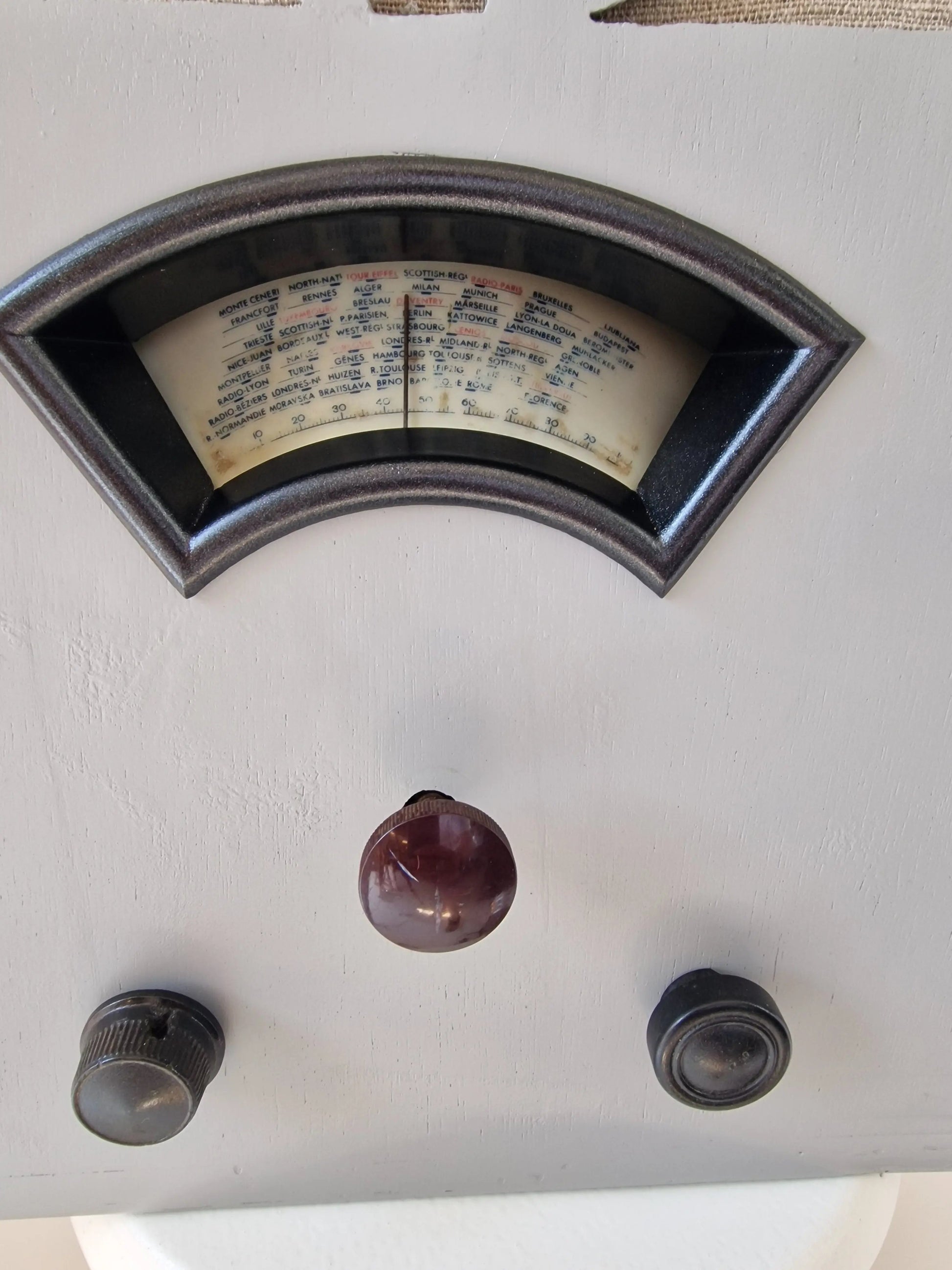 Enceinte Bluetooth MG ancienne radio Vintagedison