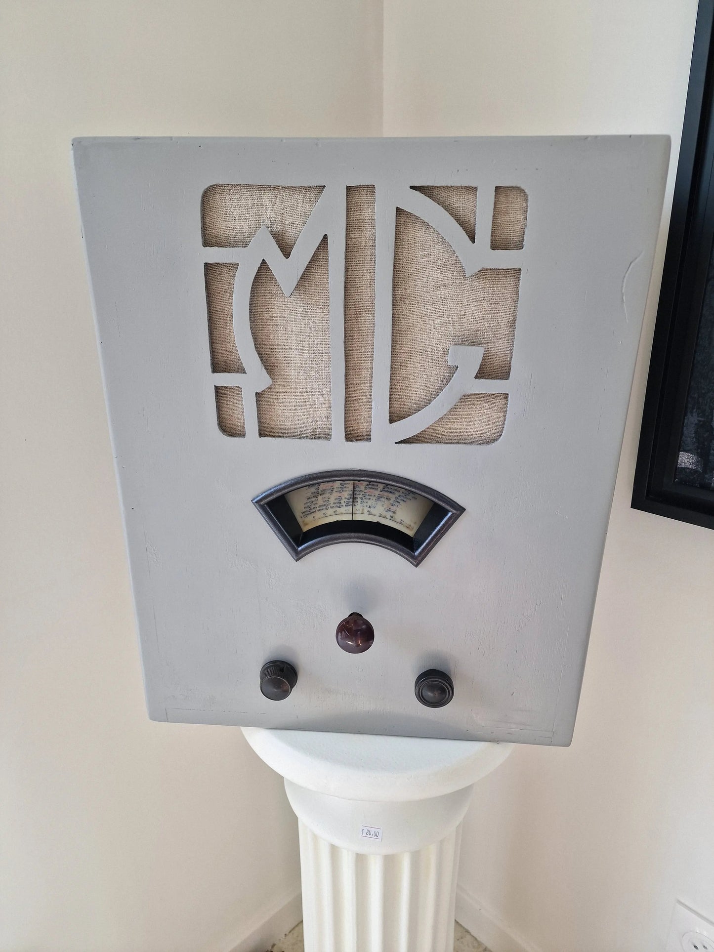 Enceinte Bluetooth MG ancienne radio Vintagedison