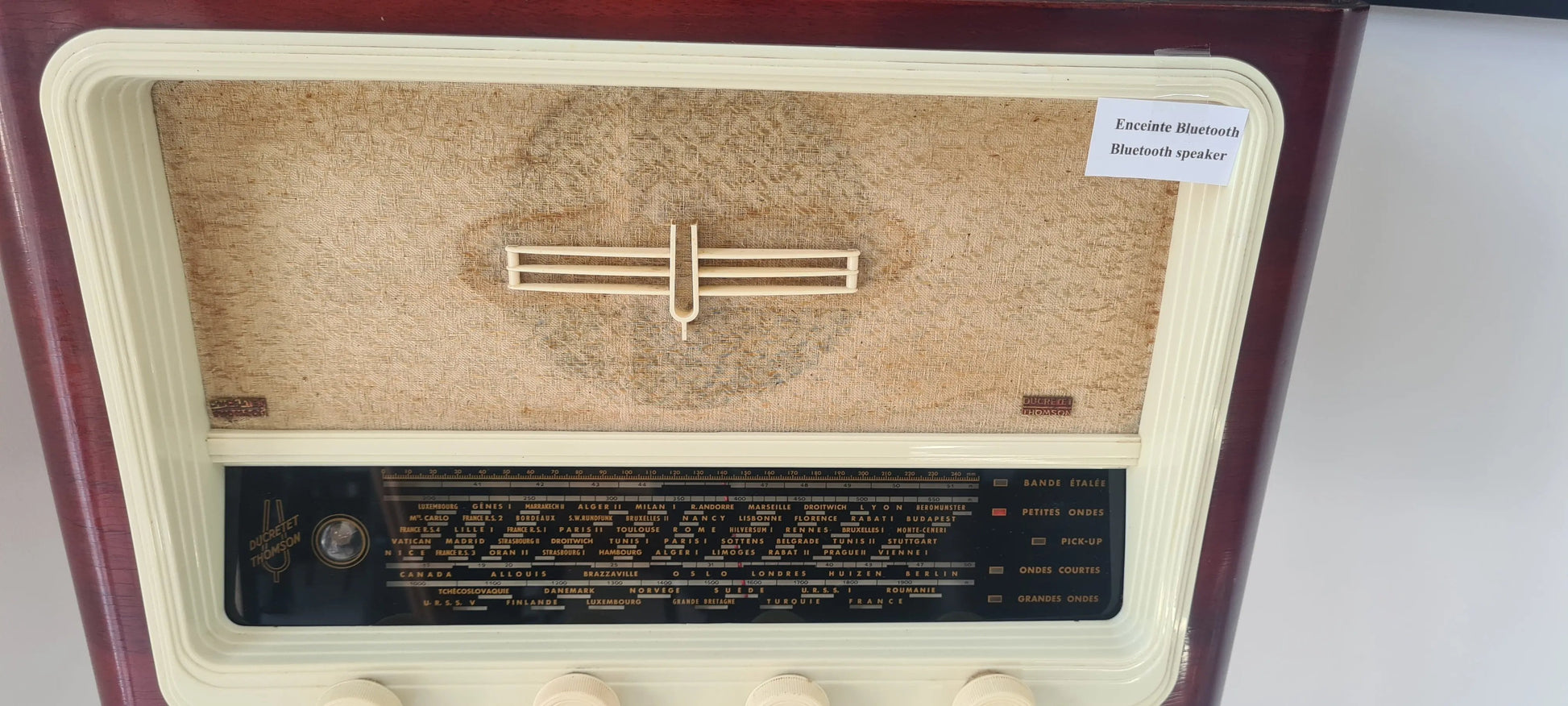 Enceinte Ducret et Thomson Bluetooth Vintagedison