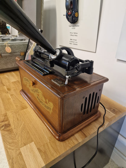 Enceinte Bluetooth ancienne radio Spirit of St. Louis – Style Phonographe Vintage | Fabriquée en Ardèche