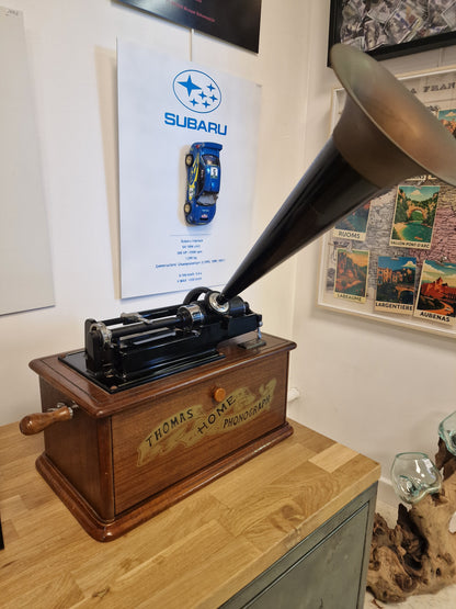 Enceinte Bluetooth ancienne radio Spirit of St. Louis – Style Phonographe Vintage | Fabriquée en Ardèche