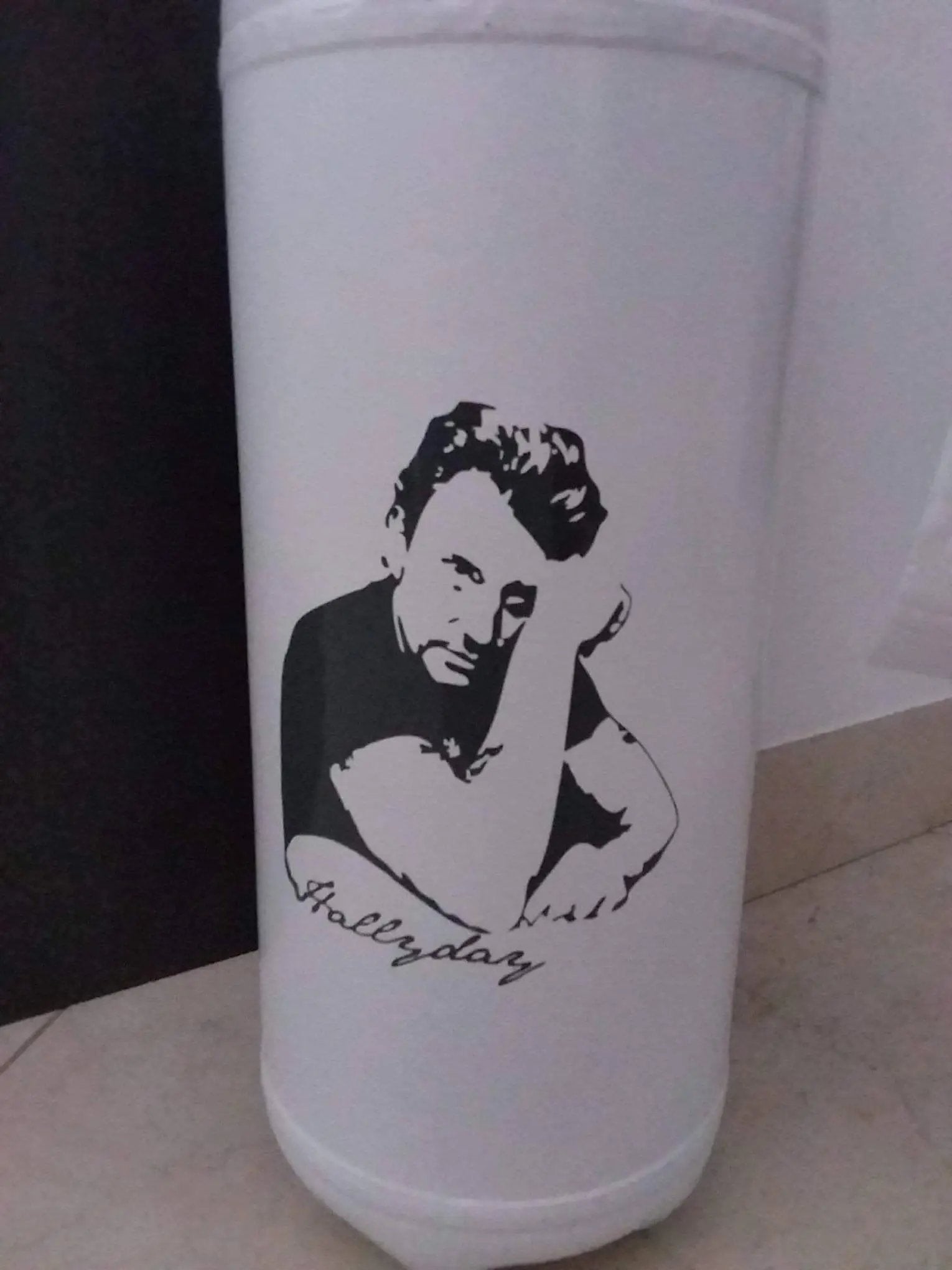 Extincteur porte papier toilette Johnny Hallyday Etsy