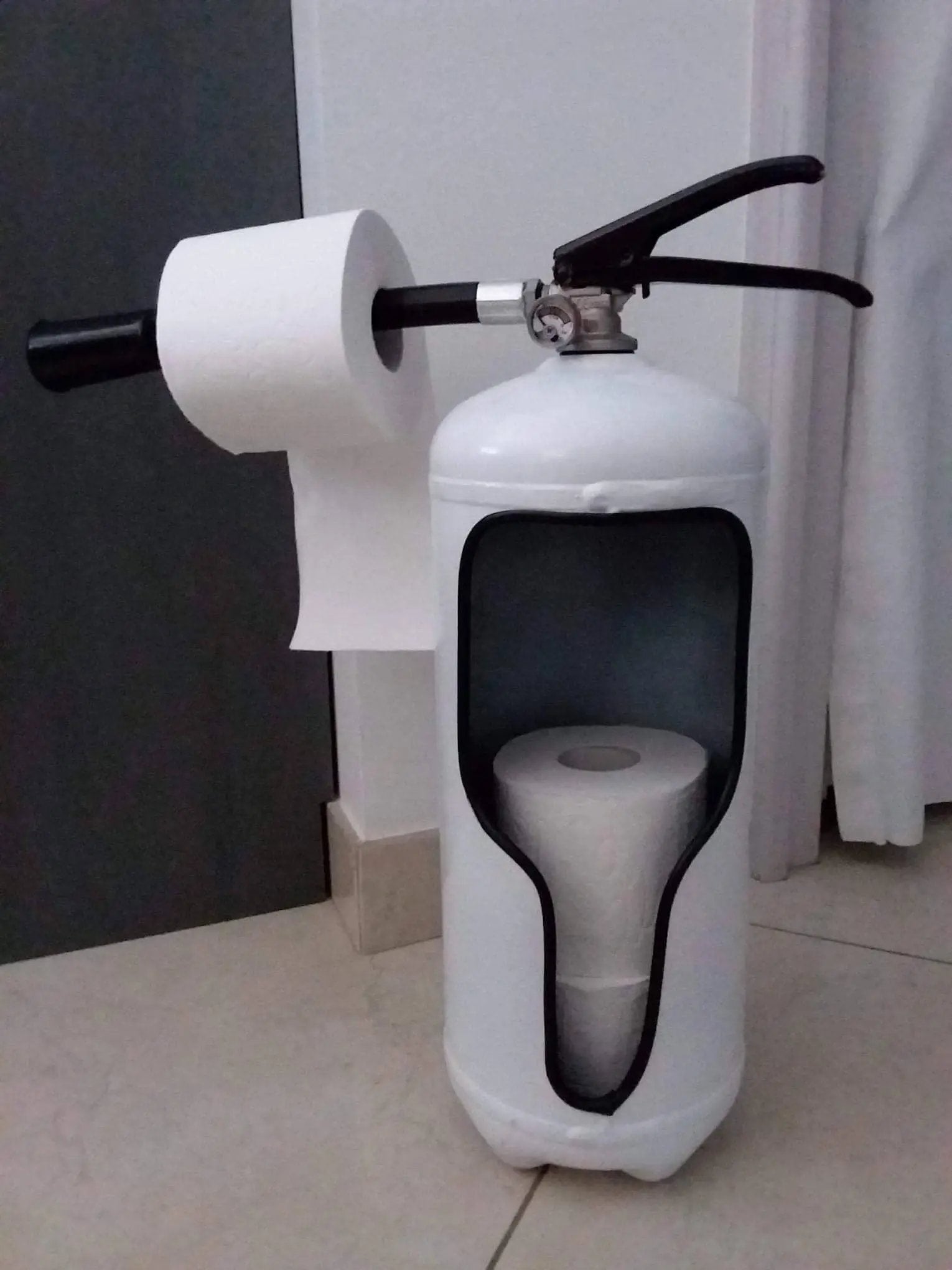 Extincteur porte papier toilette Johnny Hallyday Etsy