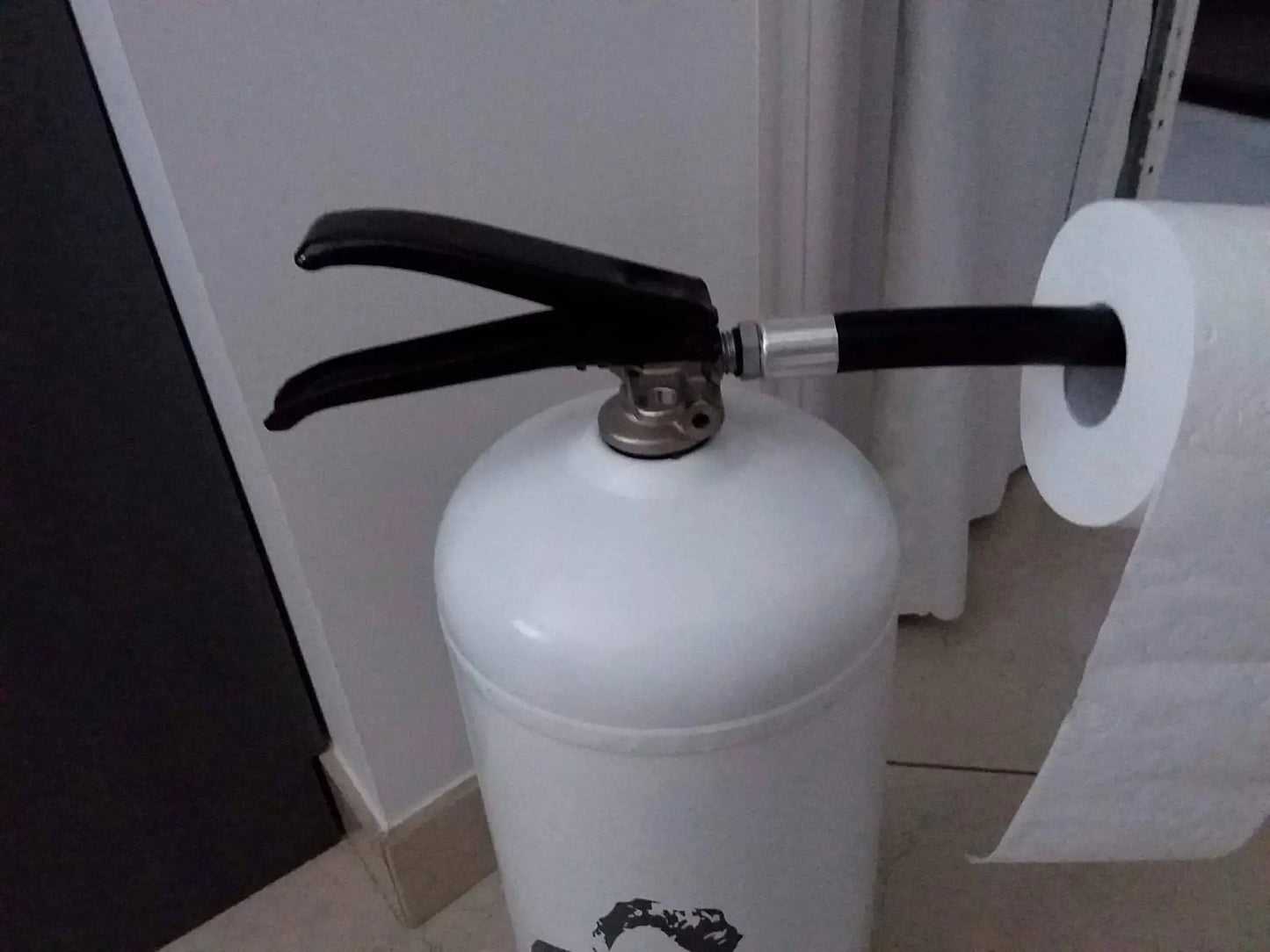Extincteur porte papier toilette Johnny Hallyday Etsy