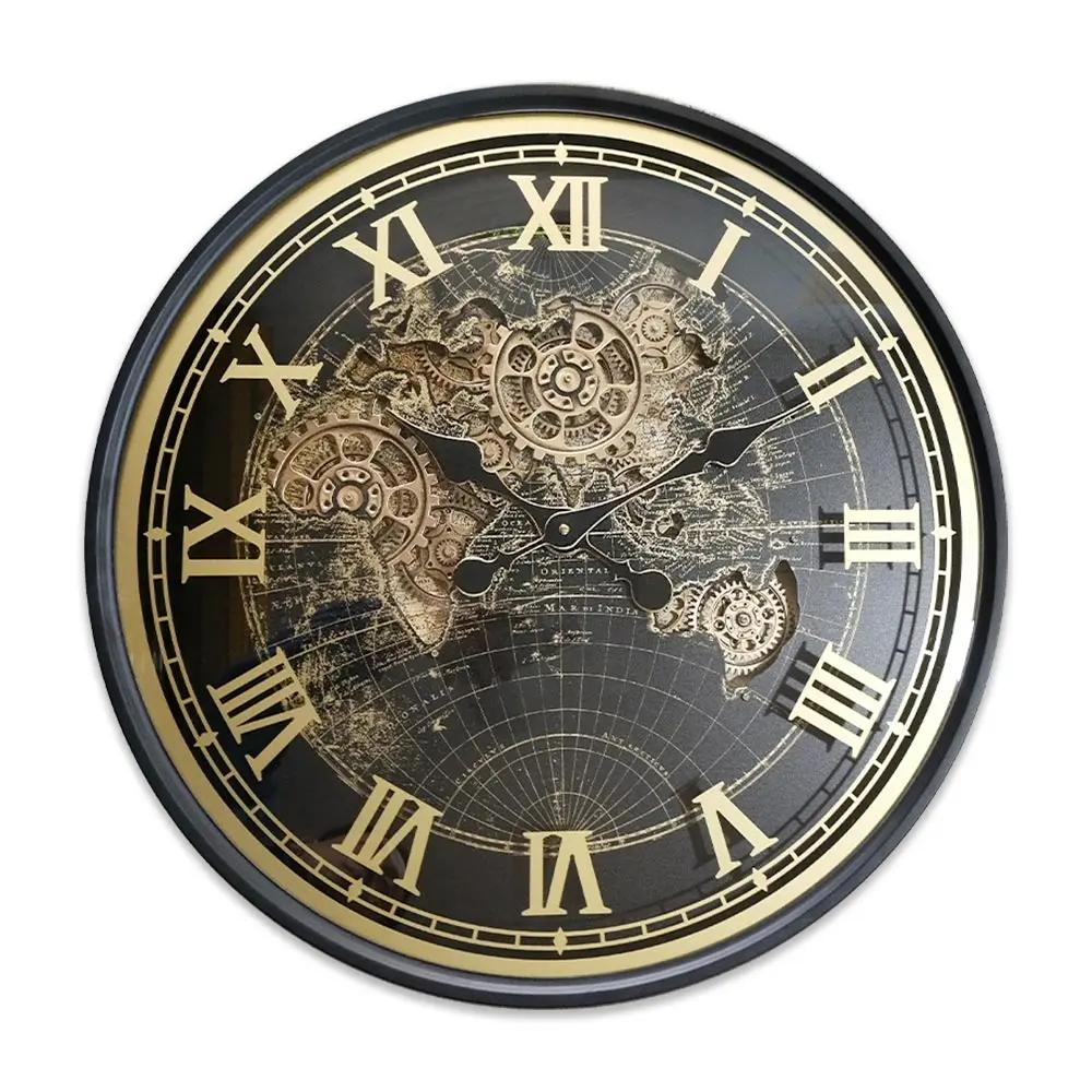 Horloge à engrenages avec verre – Ø 65 cm CADRAVEN