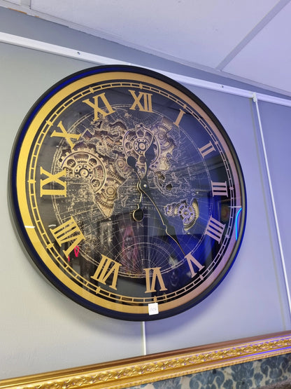 Horloge à engrenages avec verre – Ø 65 cm CADRAVEN