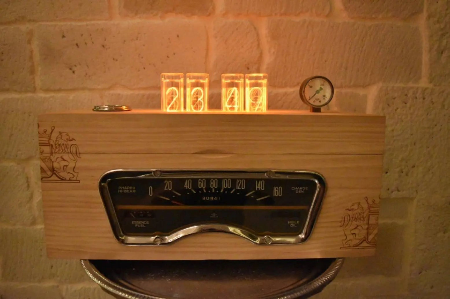 Horloge  nixie  led compteur voiture Etsy