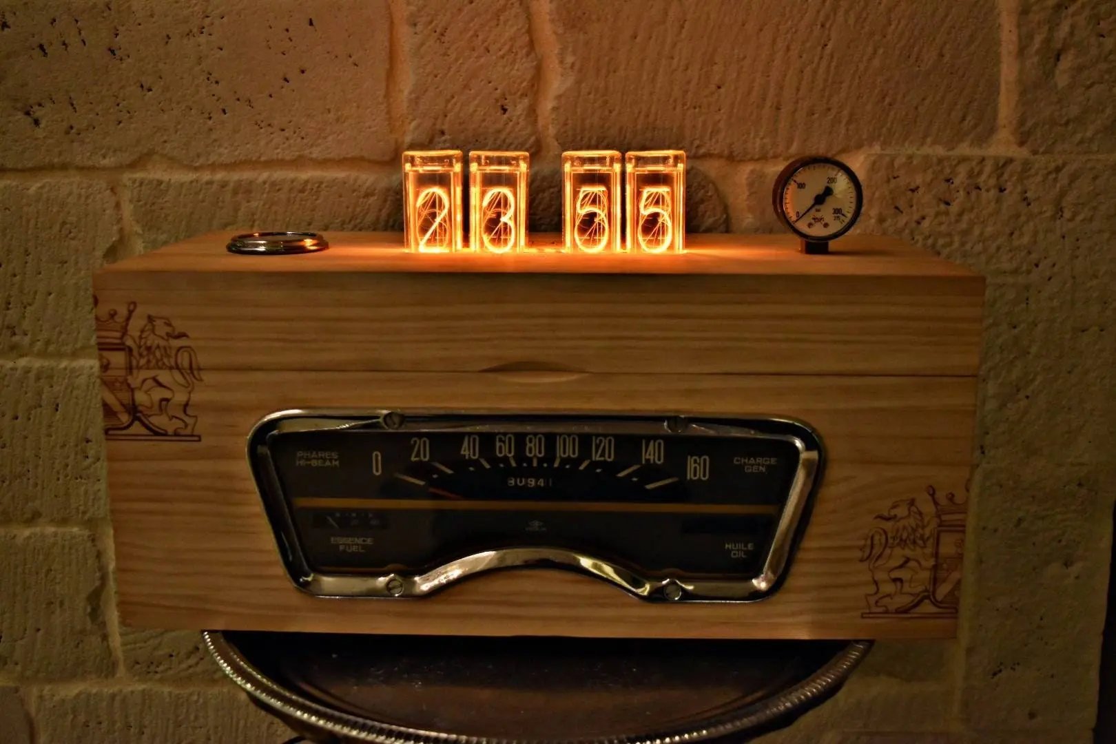 Horloge  nixie  led compteur voiture Etsy