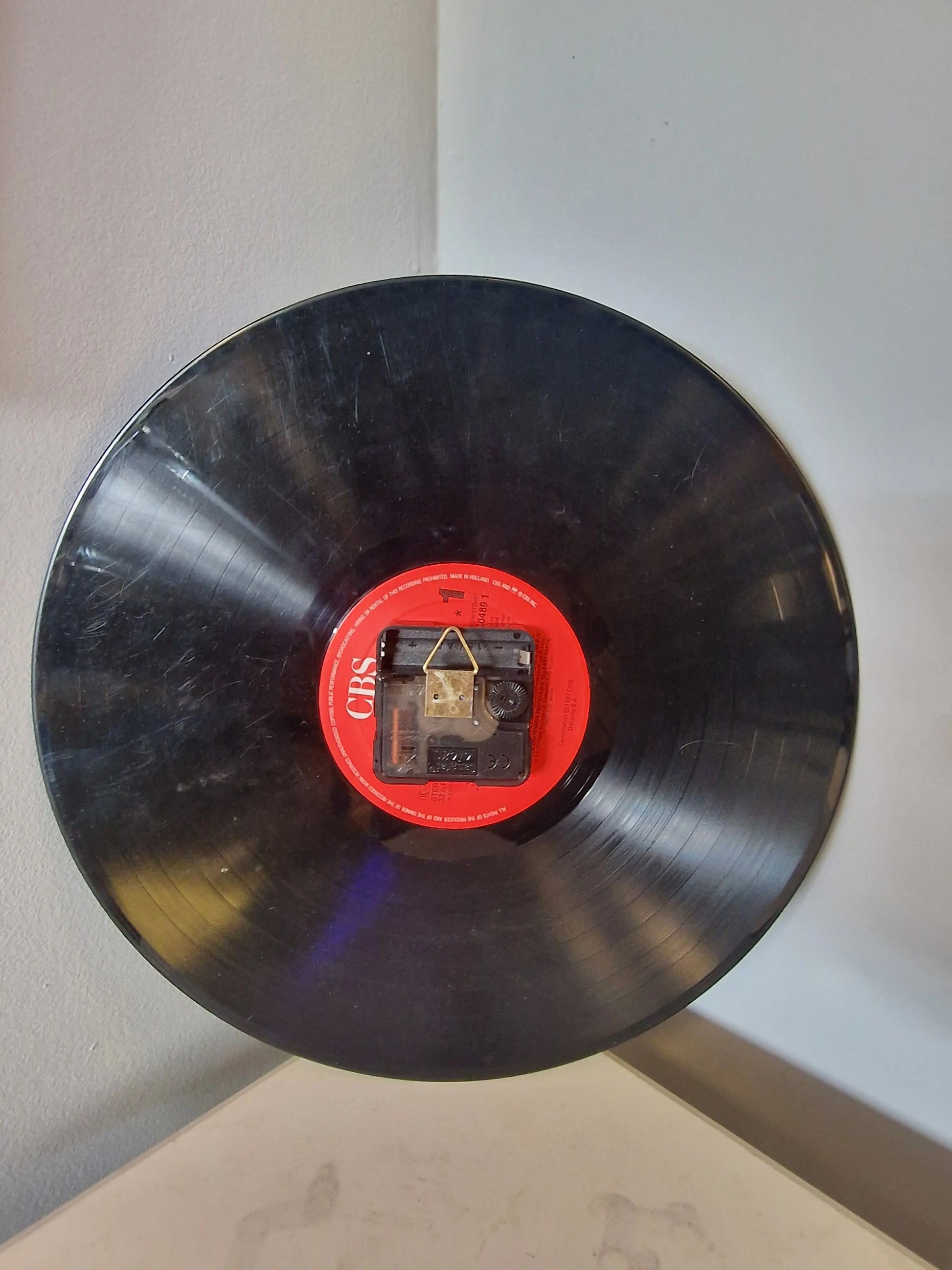 Horloge vinyle AC/DC – disque vinyle transformé en horloge design vintage (30 cm) Vintagedison