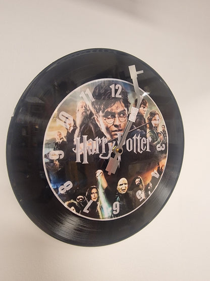 Horloge Vinyle harry potter – Une Horloge Vintage Unique pour les Fans de harry potter