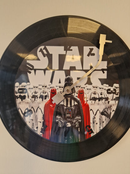 Horloge Vinyle  star wars stormtroopers – Une Horloge Vintage Unique pour les Fans de star wars