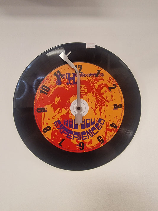 Horloge Vinyle Jimi Hendrix– Une Horloge Vintage Unique pour les Fans de Jimi Hendrix