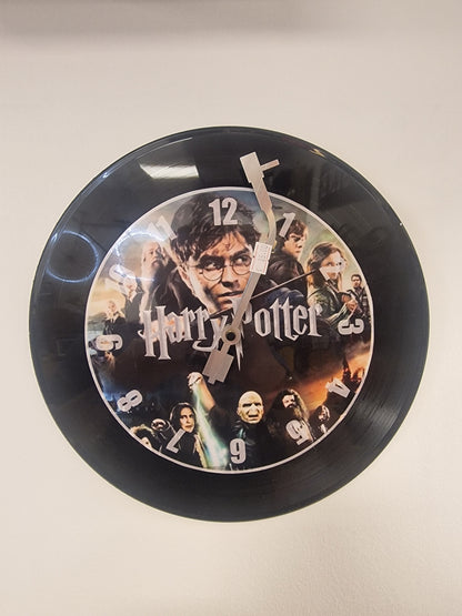 Horloge Vinyle harry potter – Une Horloge Vintage Unique pour les Fans de harry potter
