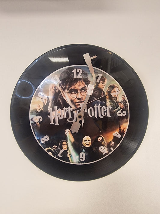 Horloge Vinyle harry potter – Une Horloge Vintage Unique pour les Fans de harry potter