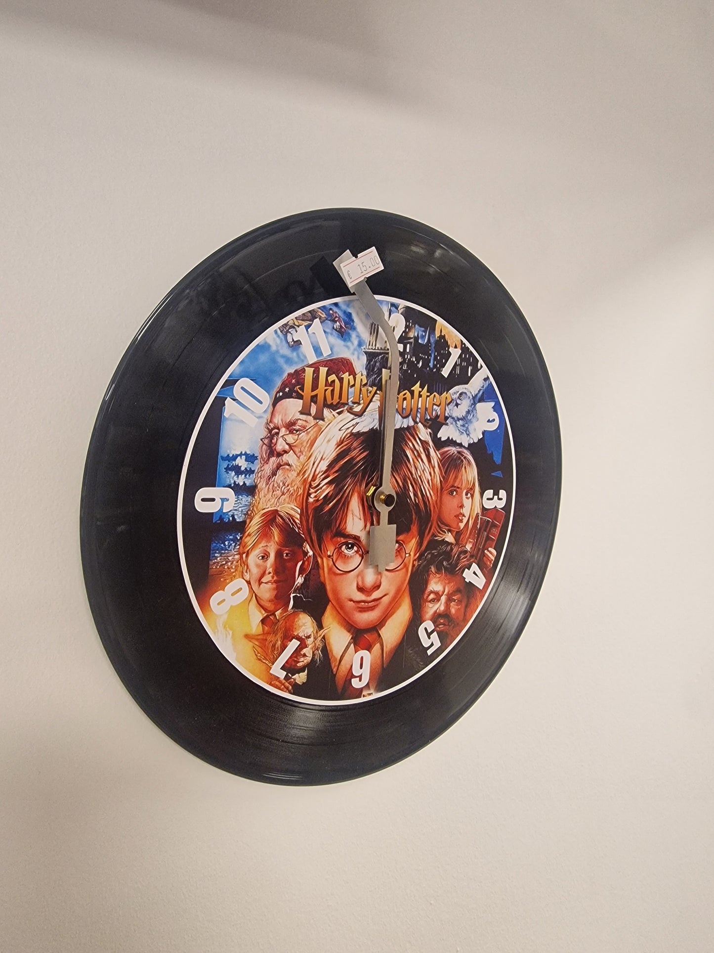 Horloge Vinyle harry potter – Une Horloge Vintage Unique pour les Fans de harry potter