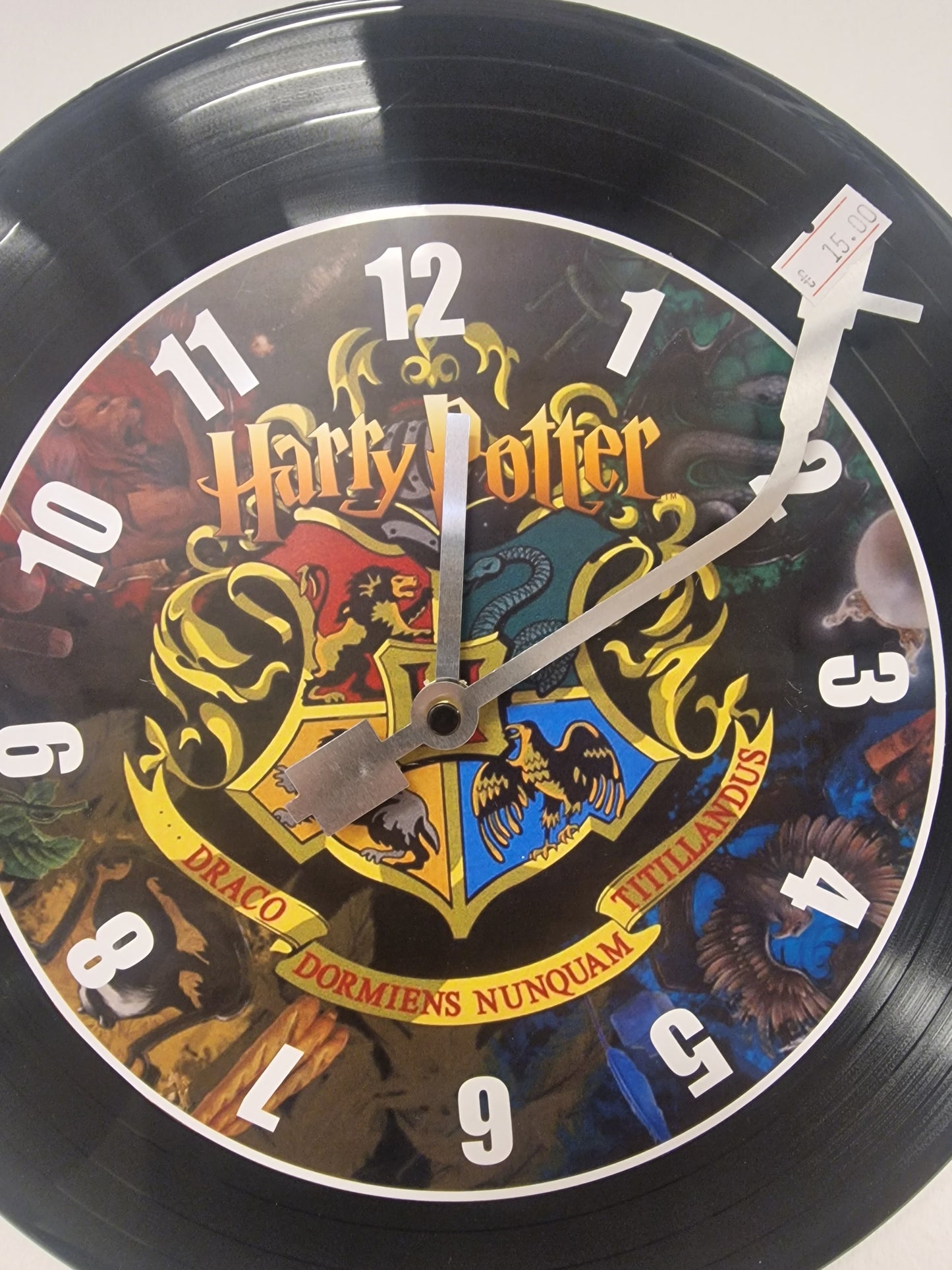 Horloge Vinyle harry potter – Une Horloge Vintage Unique pour les Fans de harry potter