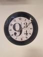 Horloge Vinyle harry potter 9:3/4– Une Horloge Vintage Unique pour les Fans de harry potter