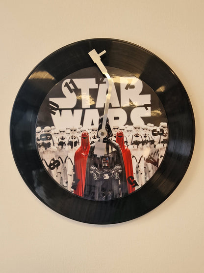 Horloge Vinyle  star wars stormtroopers – Une Horloge Vintage Unique pour les Fans de star wars
