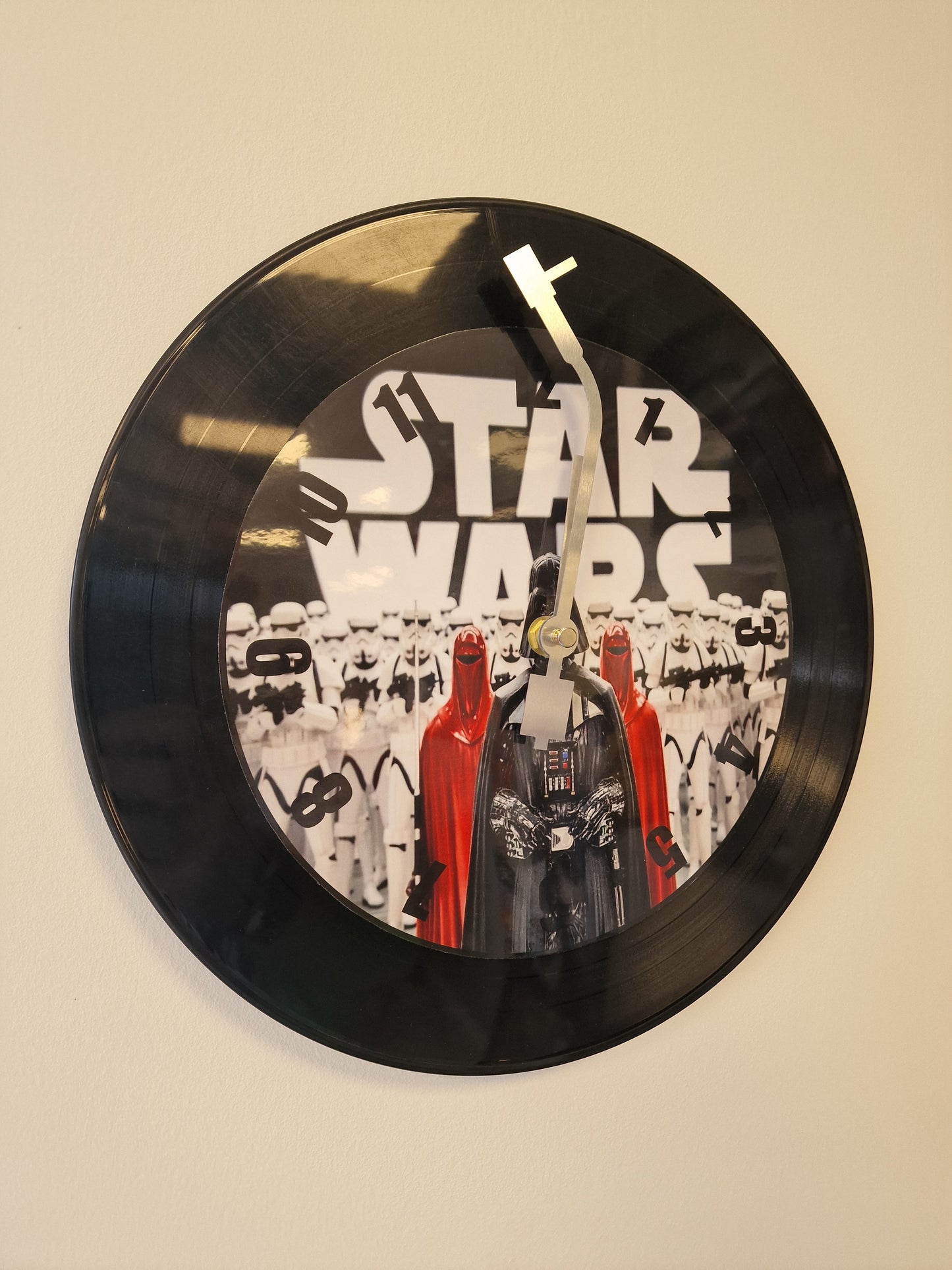 Horloge Vinyle  star wars stormtroopers – Une Horloge Vintage Unique pour les Fans de star wars