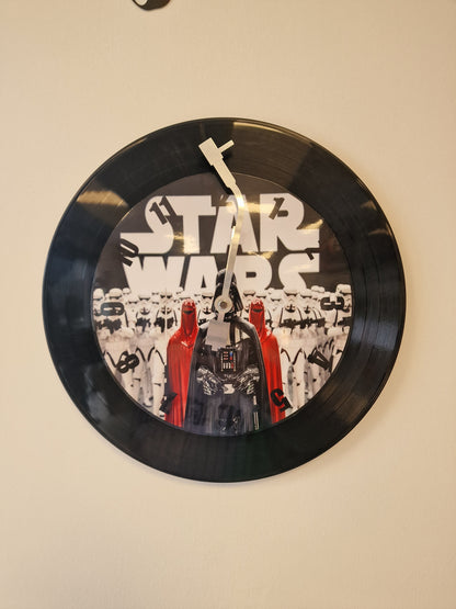 Horloge Vinyle  star wars stormtroopers – Une Horloge Vintage Unique pour les Fans de star wars