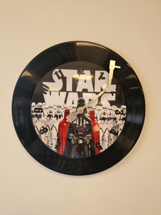 Horloge Vinyle  star wars stormtroopers – Une Horloge Vintage Unique pour les Fans de star wars