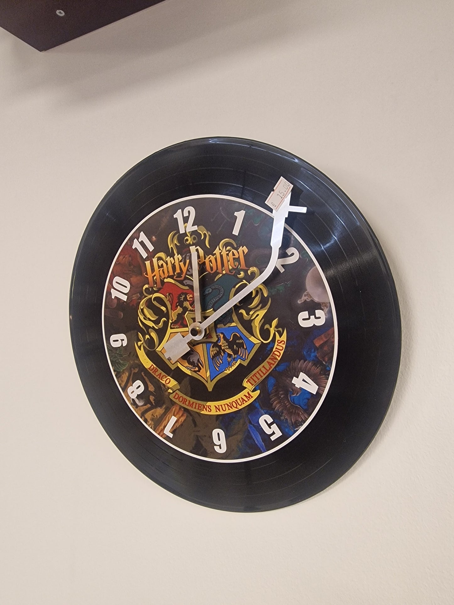 Horloge Vinyle harry potter – Une Horloge Vintage Unique pour les Fans de harry potter