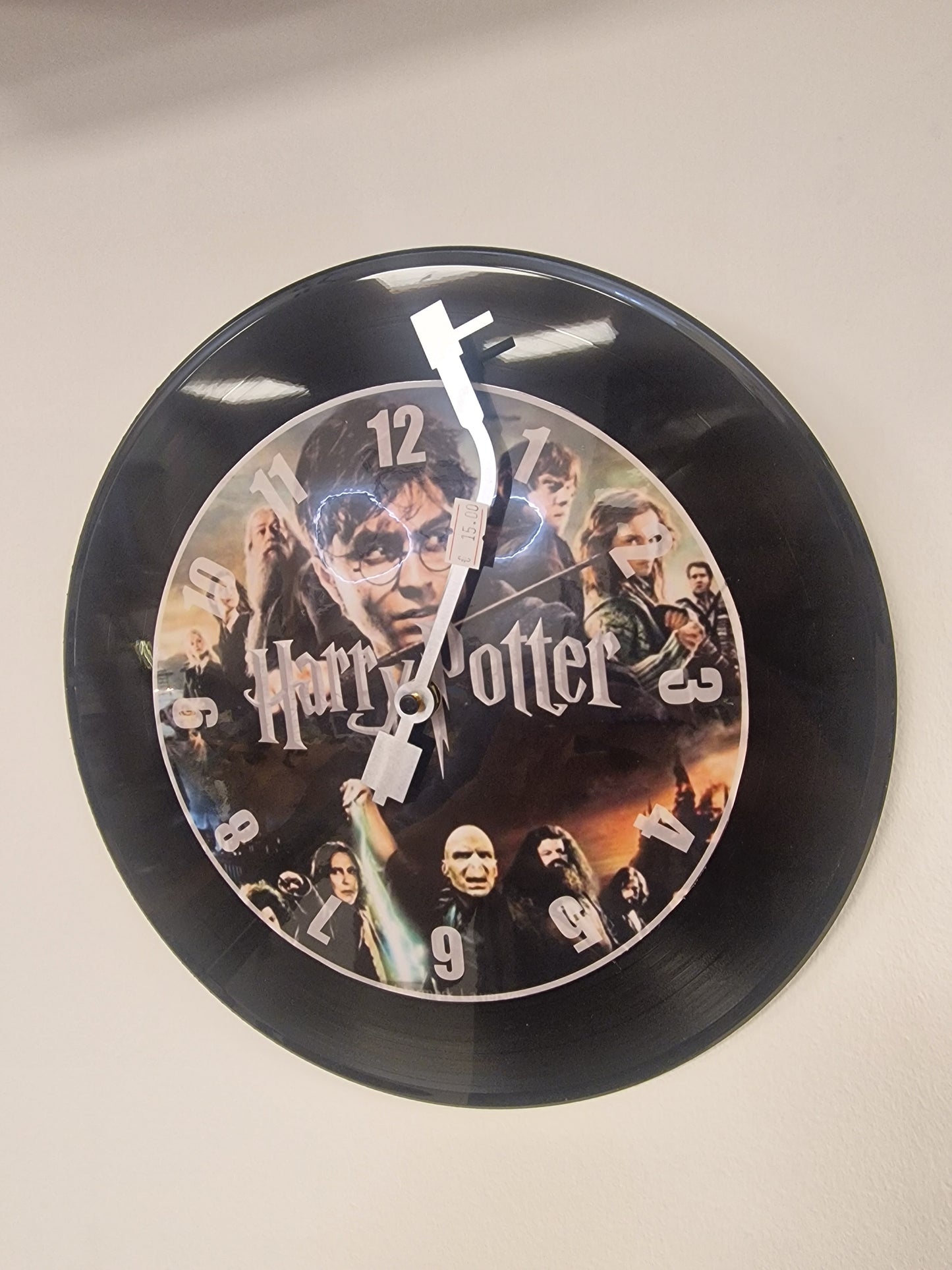Horloge Vinyle harry potter – Une Horloge Vintage Unique pour les Fans de harry potter