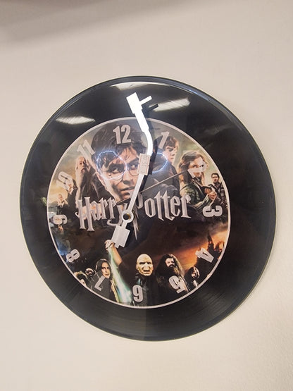Horloge Vinyle harry potter – Une Horloge Vintage Unique pour les Fans de harry potter