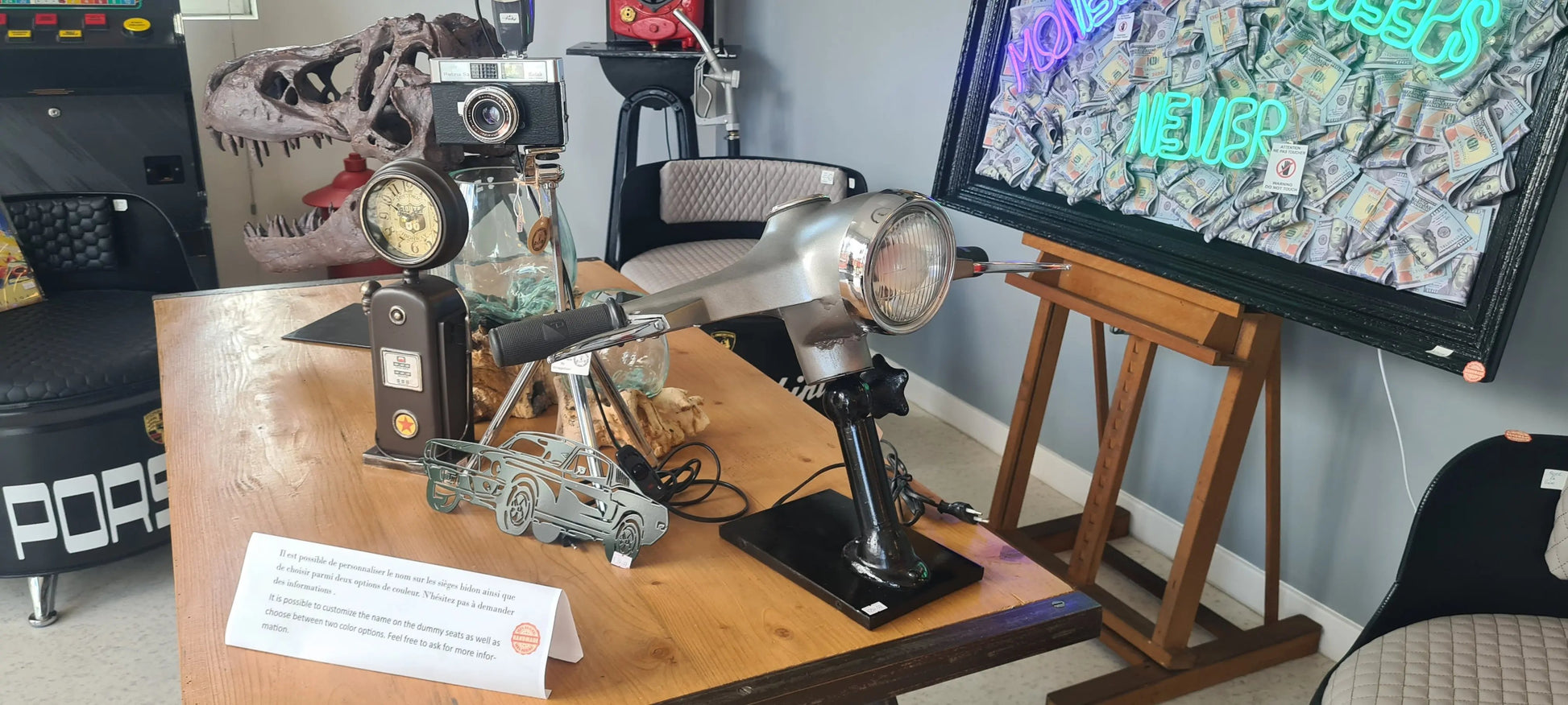 LAMPE SCOOTER VESPA ANTIC LINE