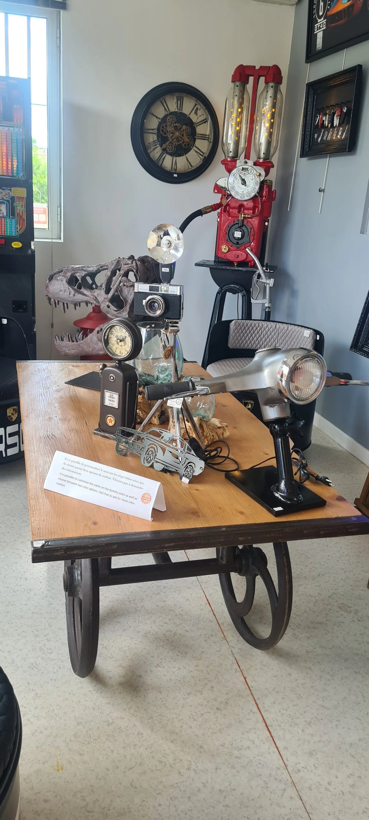 LAMPE SCOOTER VESPA ANTIC LINE