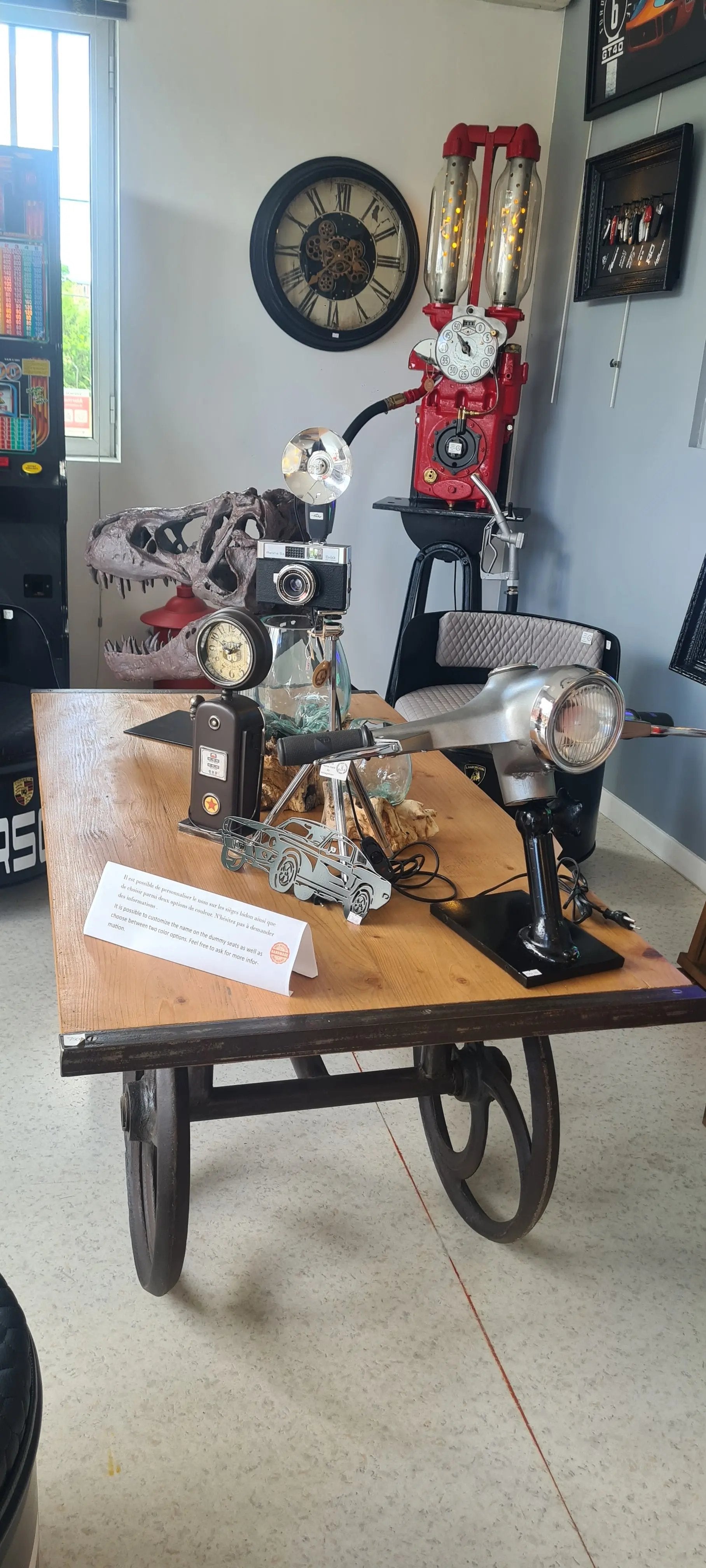 LAMPE SCOOTER VESPA ANTIC LINE