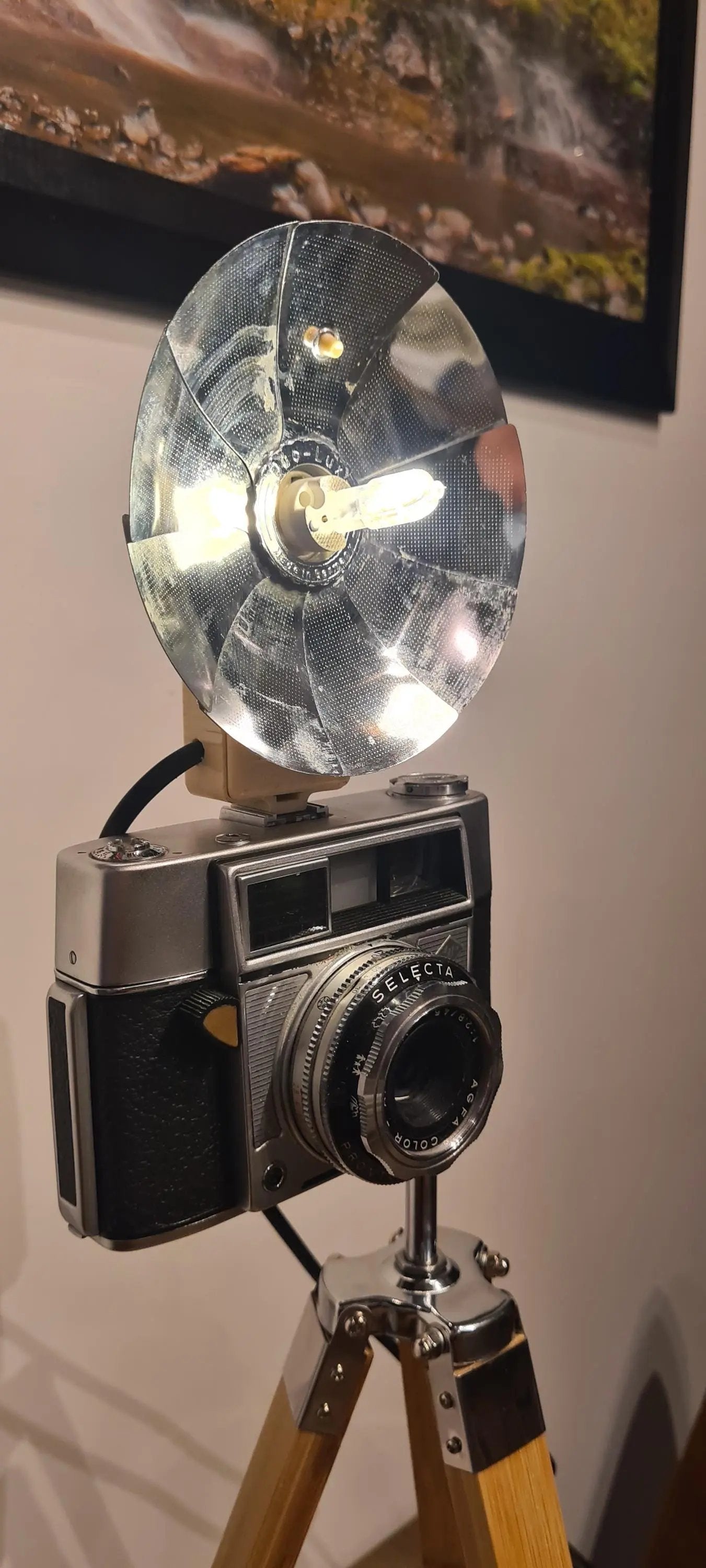 Lampe Appareil Photo afga  flash duo luxe Etsy