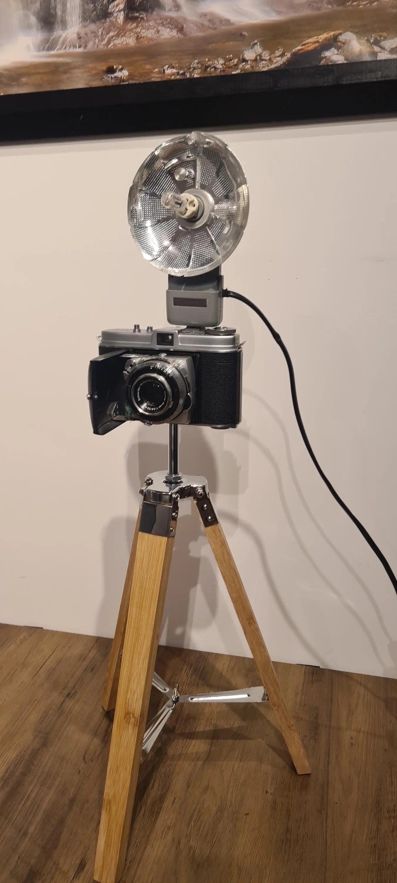 Lampe Appareil Photo kodak retina 1b trépied bois Etsy