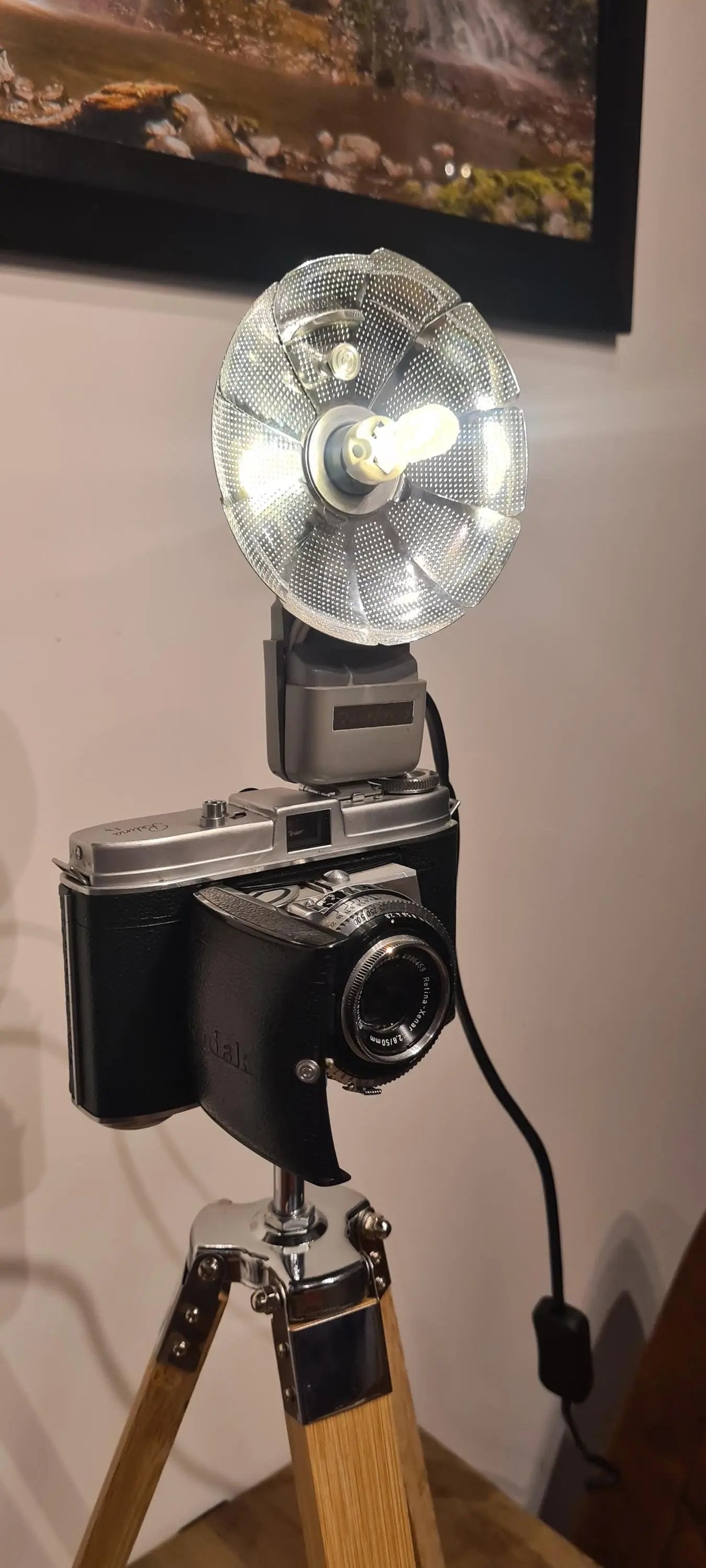 Lampe Appareil Photo kodak retina 1b trépied bois Etsy