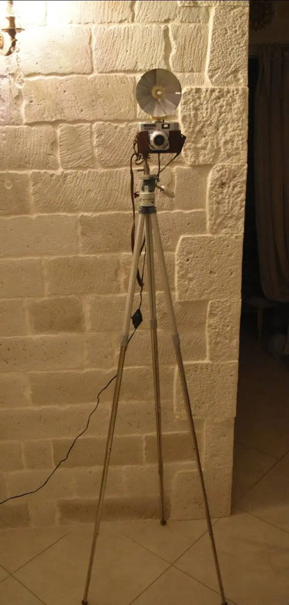 Lampe Appareil Photo voighander sur trepied télescopique Etsy