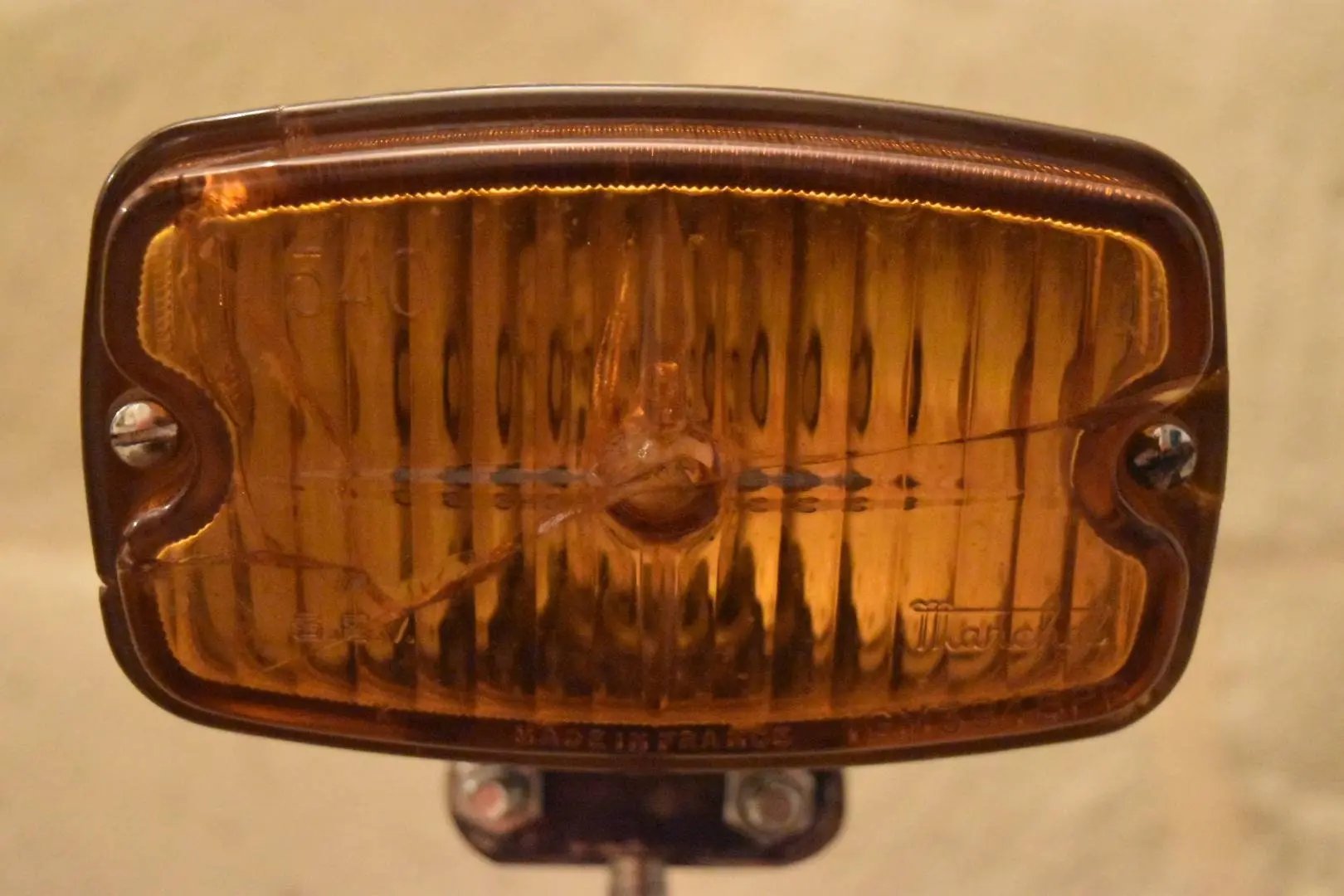 Lampe De Bureau Ancien Phare De Moto Etsy