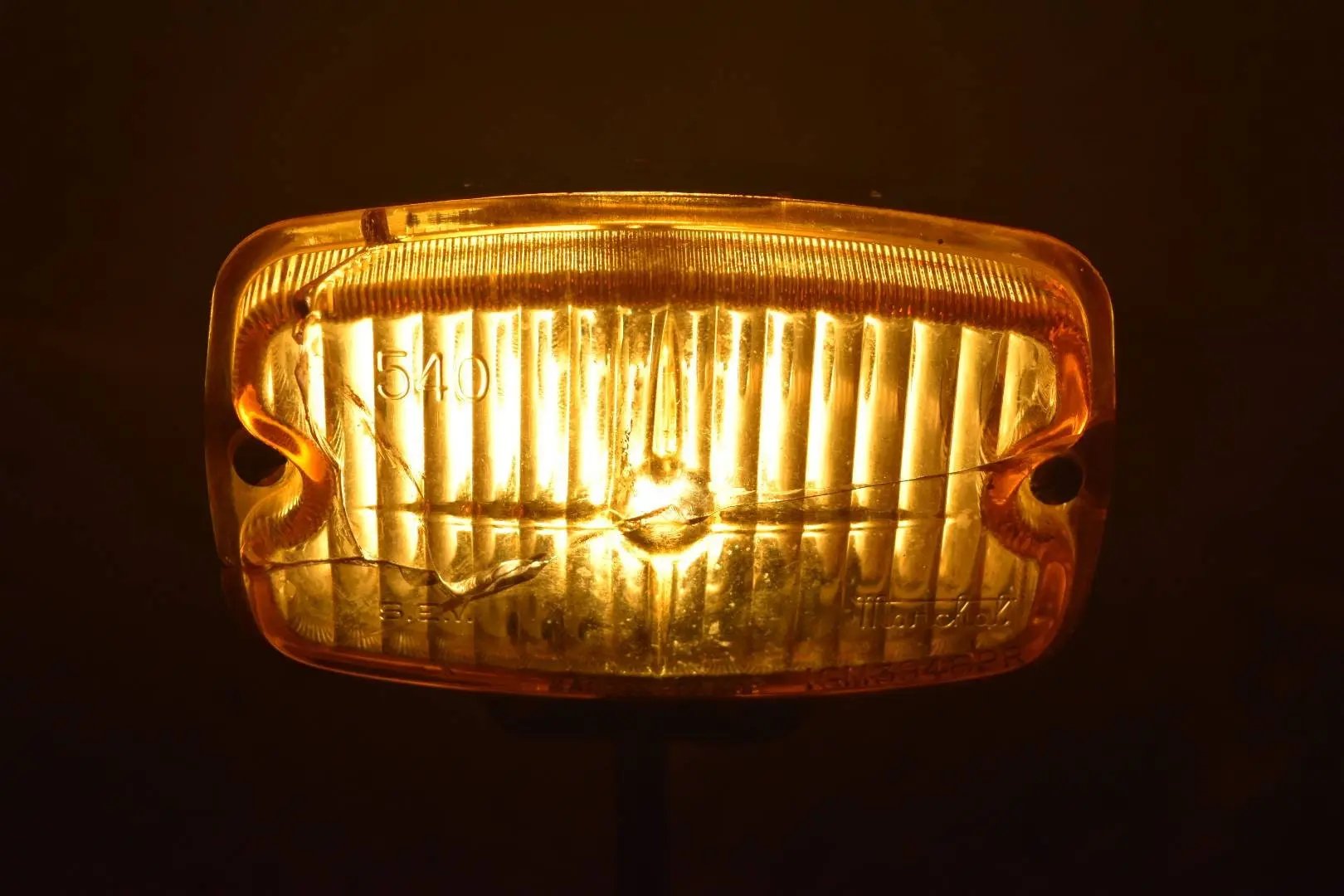 Lampe De Bureau Ancien Phare De Moto Etsy