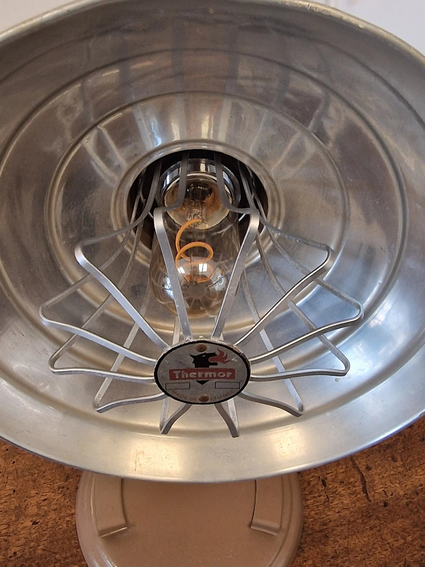 💡 Lampe Design Unique – Radiateur THERMOR Vintage Recyclé (41 x 27 cm) Vintagedison