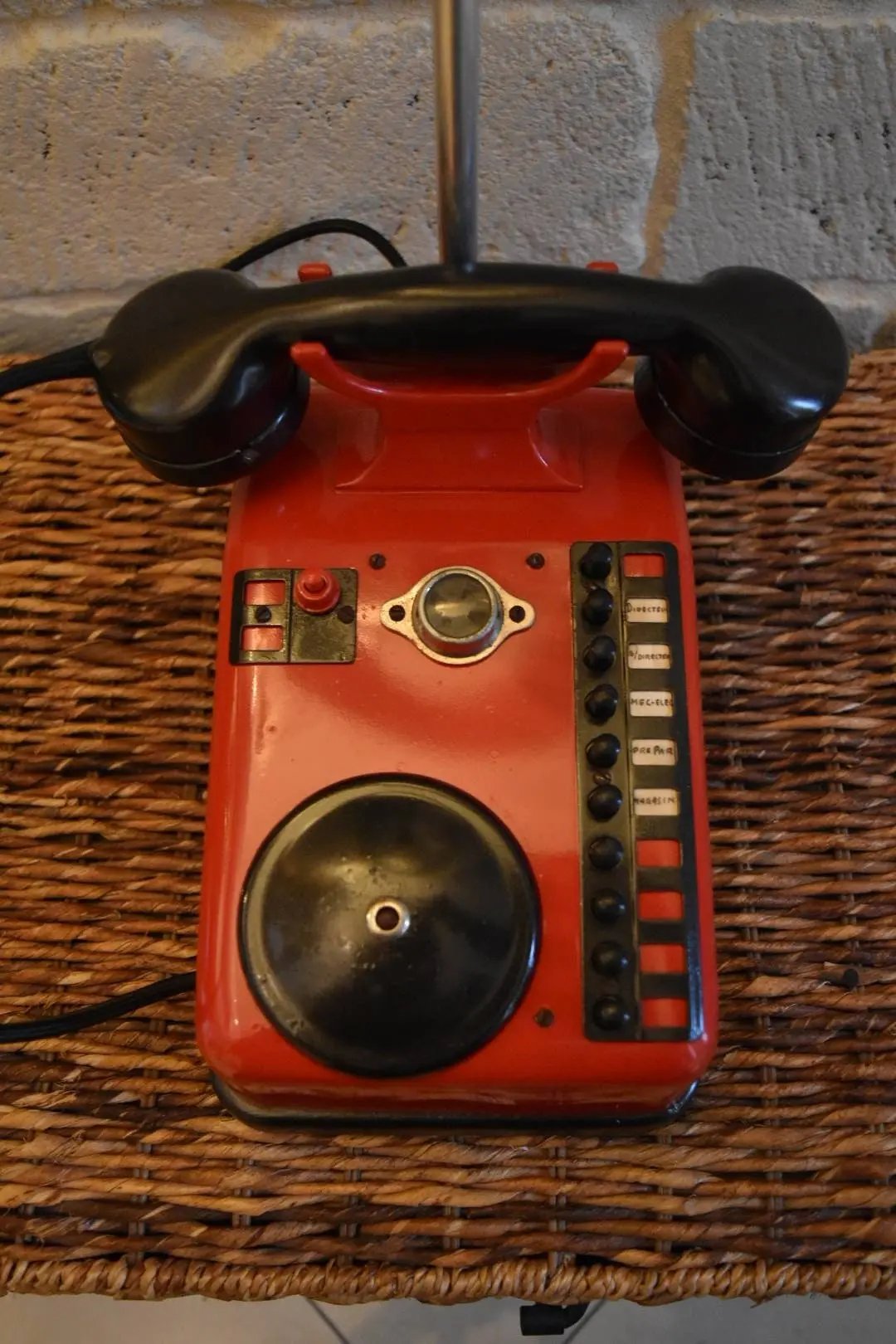 Lampe ancien téléphone standardiste Etsy