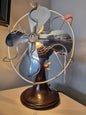 Lampe ancien ventilateur Calor – création vintage artisanale upcyclée Vintagedison